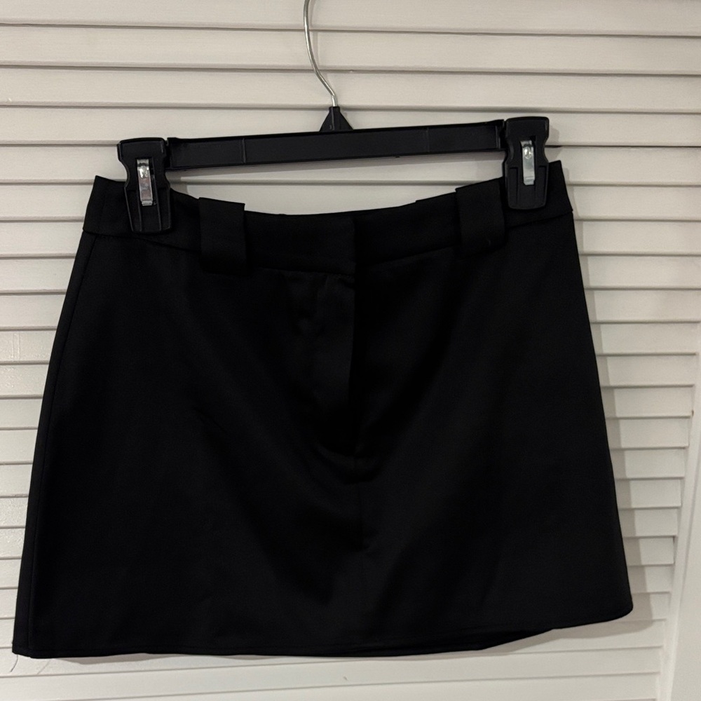 Topshop Black Mini Skirt
